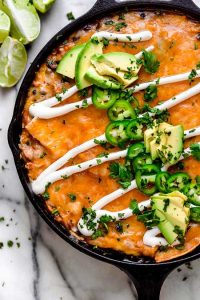 Chicken Enchilada Skillet