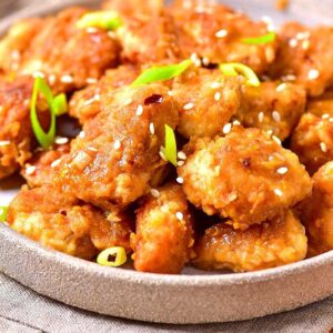 Sugar Free Crispy Orange Chicken